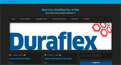 Desktop Screenshot of duraflexracing.com